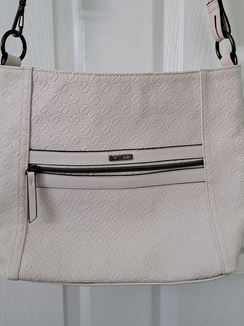 Rosetti Cream Textured Bag